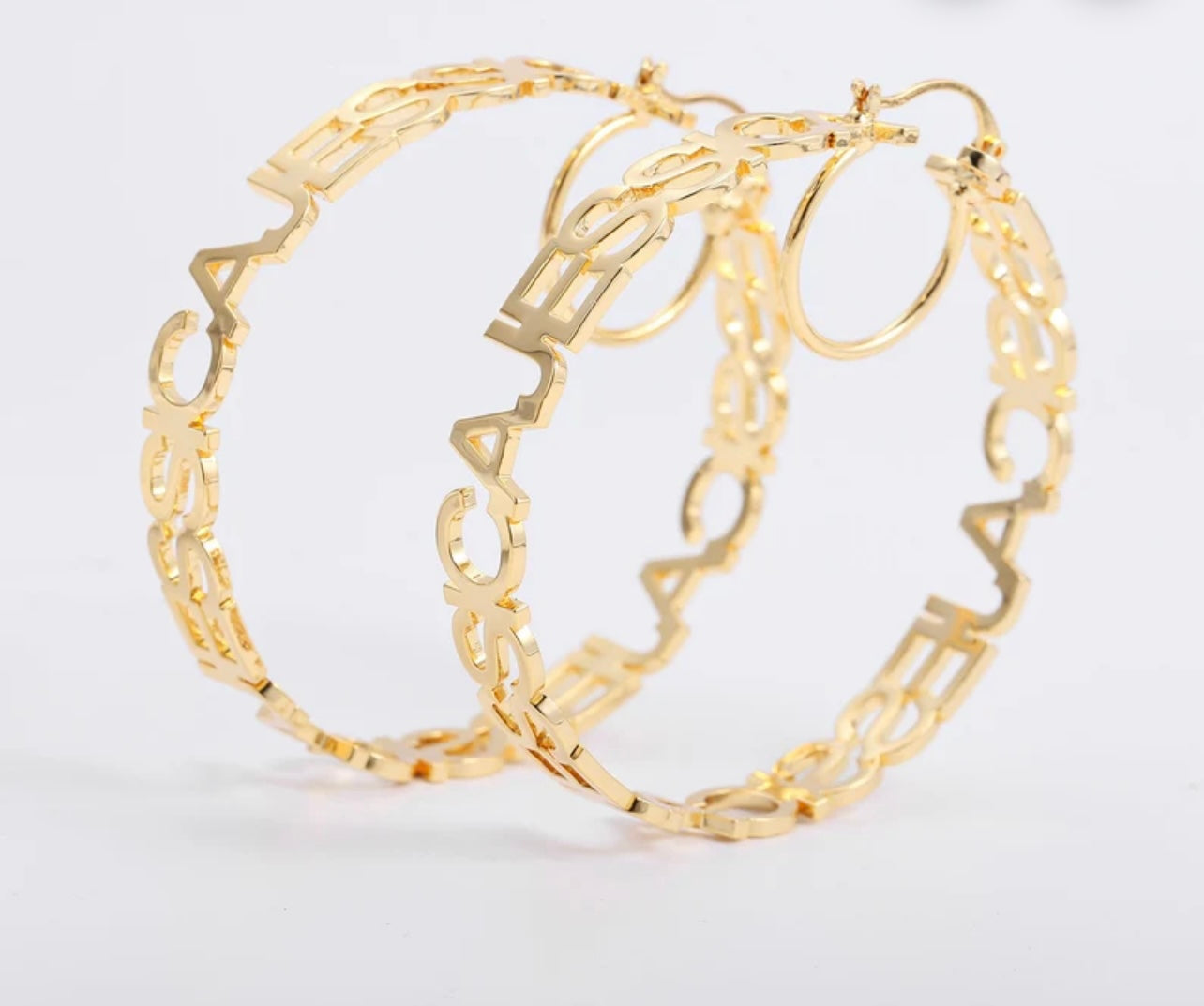 Infinite Hoop Earrings