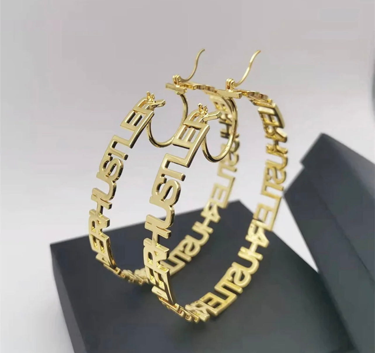 Infinite Hoop Earrings