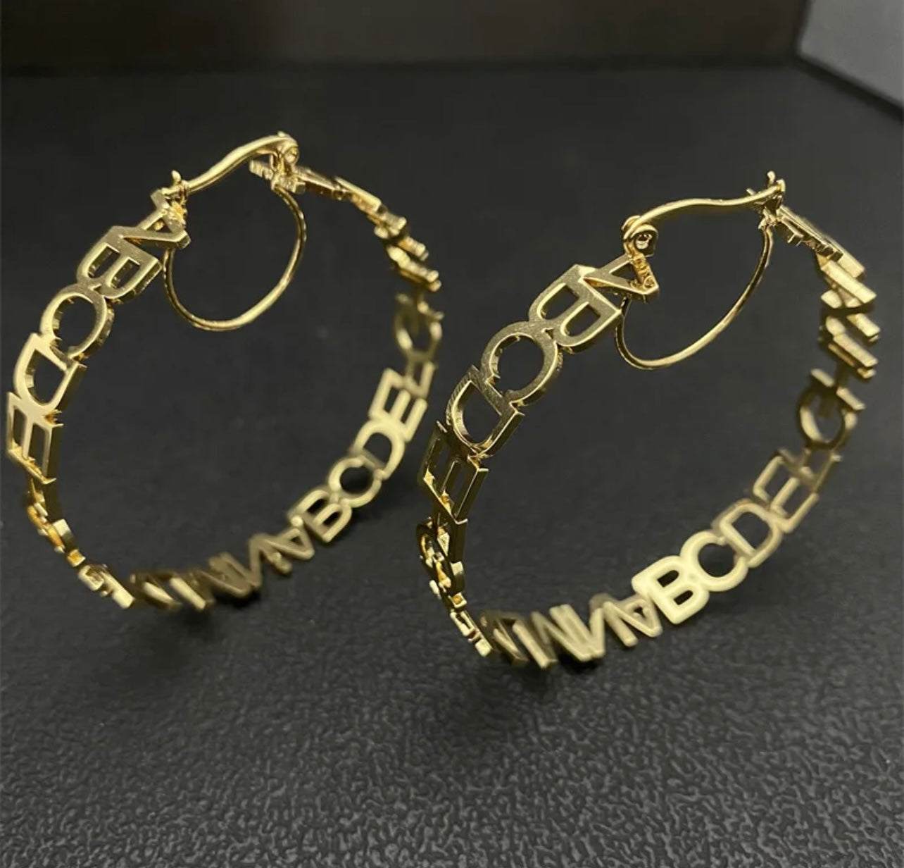 Infinite Hoop Earrings