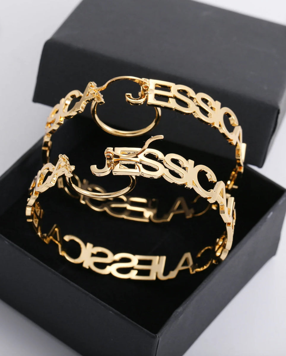 Infinite Hoop Earrings