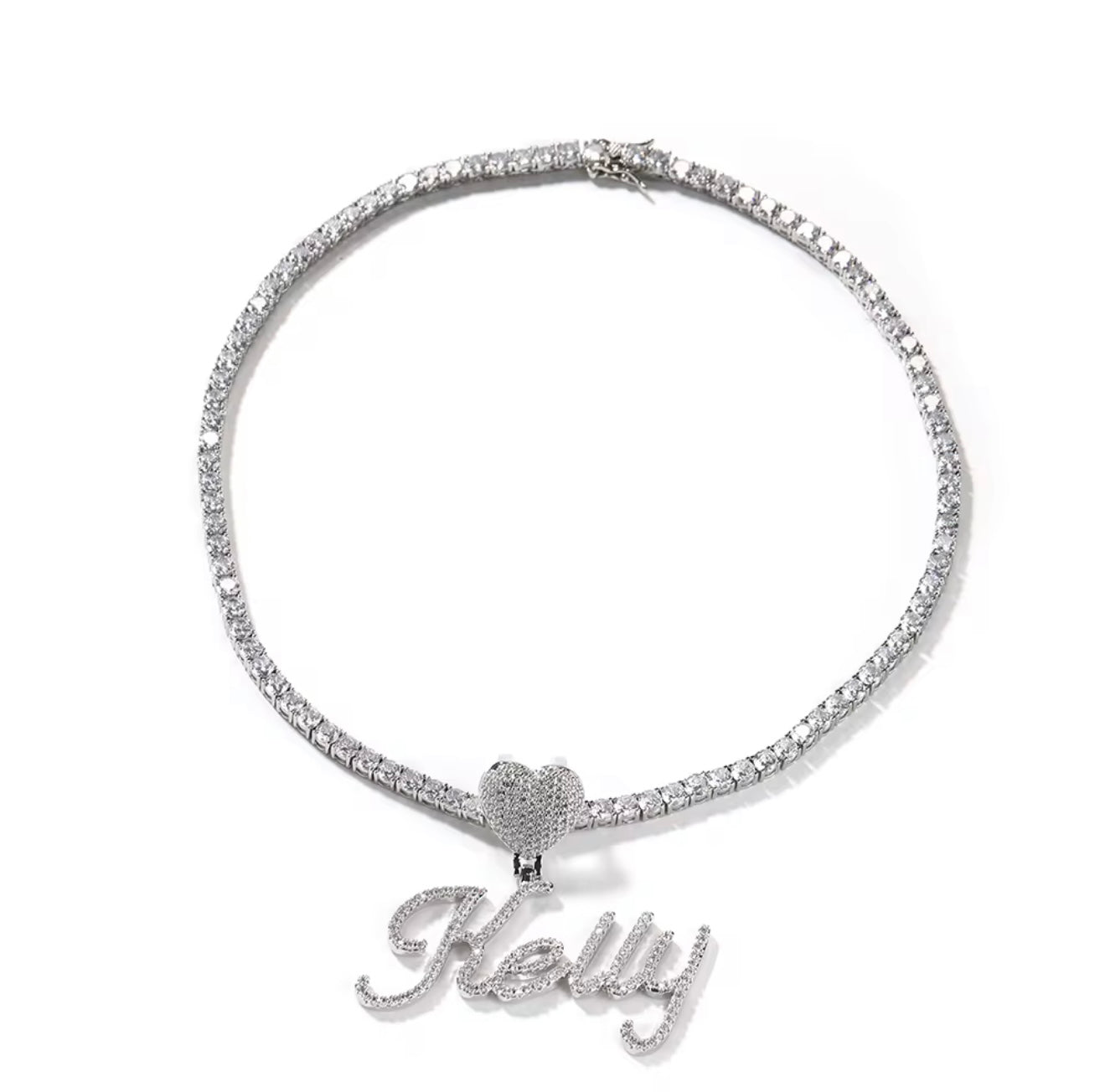 Cursive Love Necklace