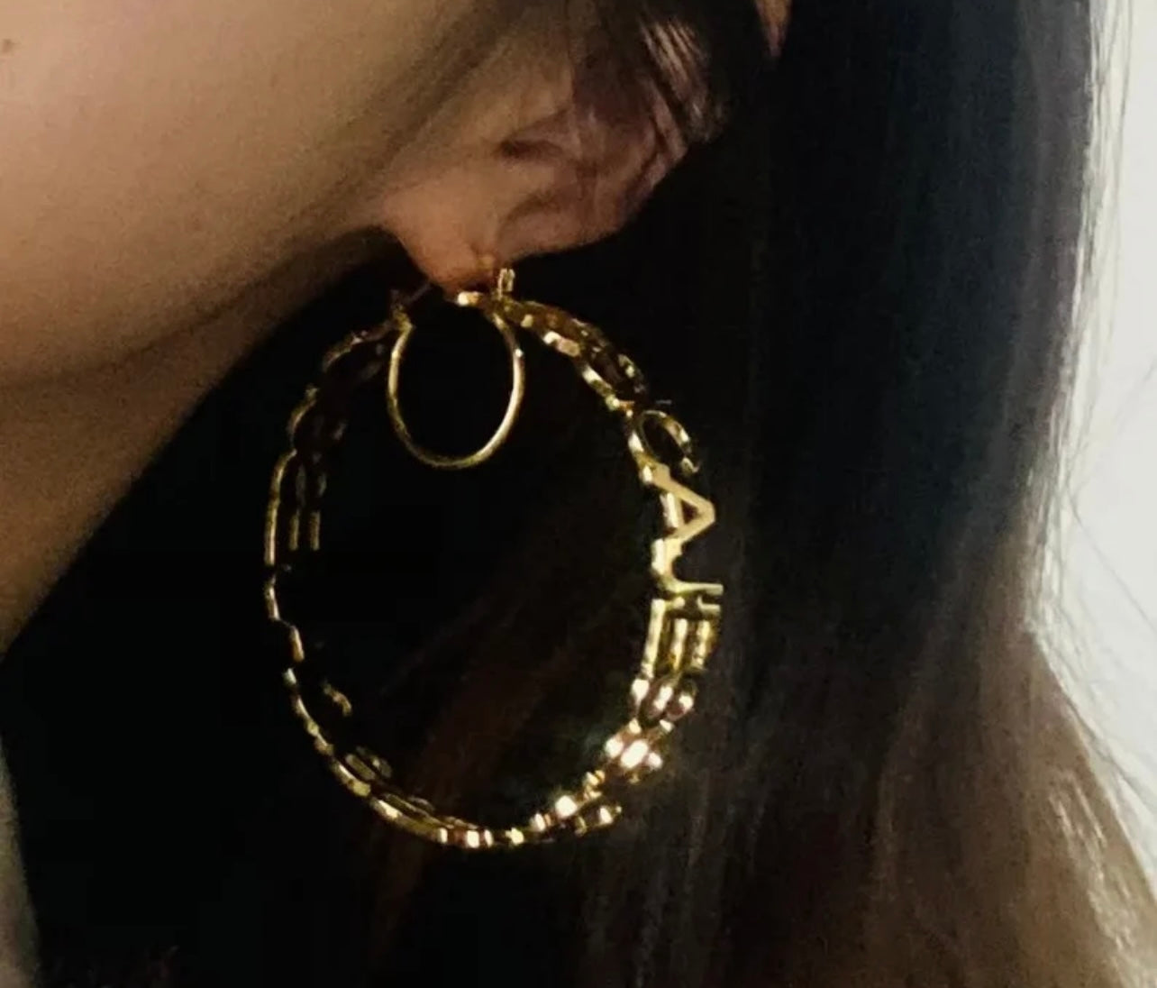 Infinite Hoop Earrings