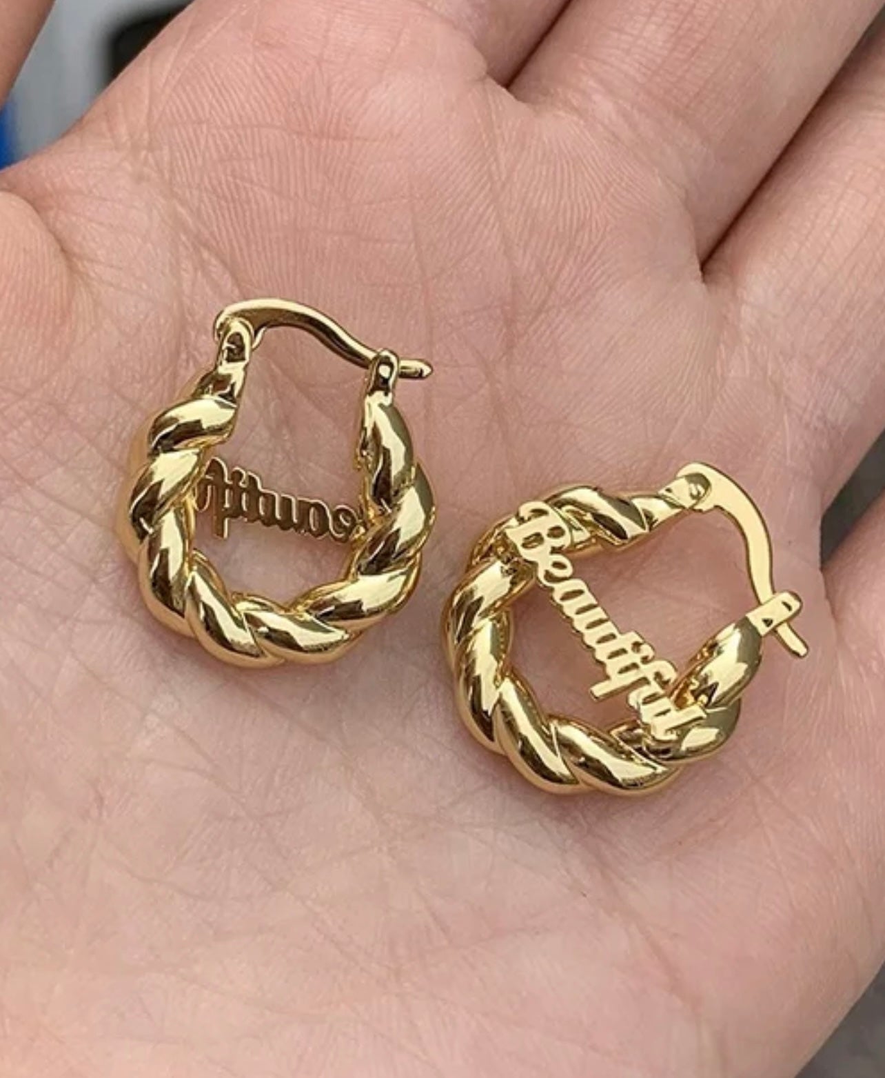 Mini Name Hoops
