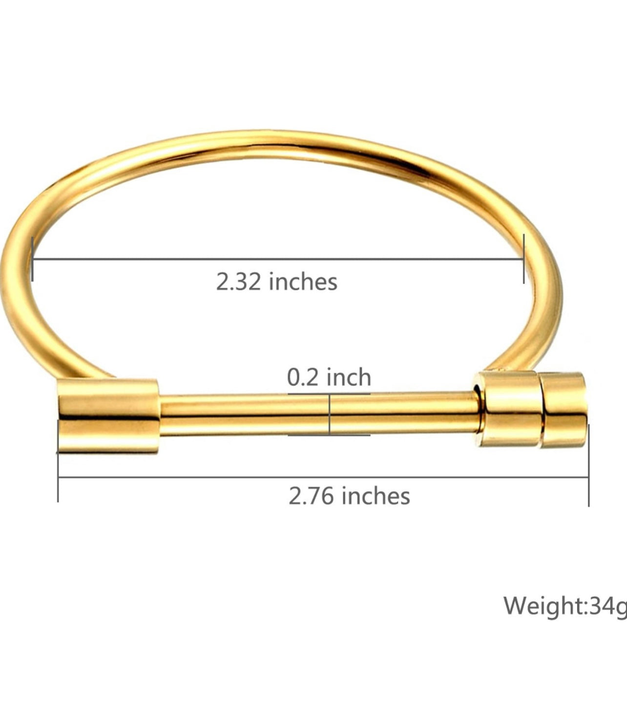 Bar Bangle Bracelet