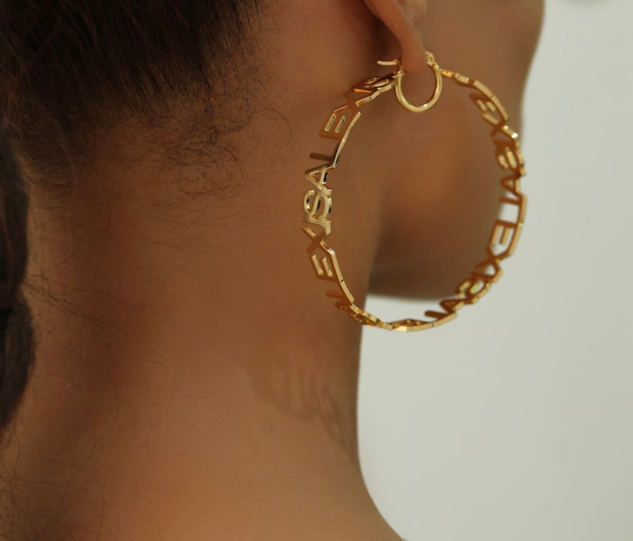Infinite Hoop Earrings