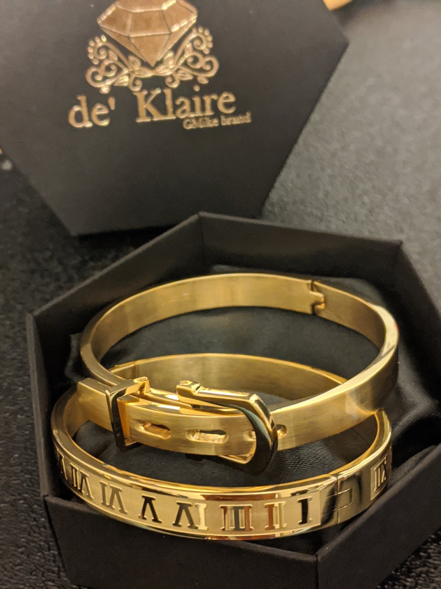 The Buckle Set (Includes both bracelets )
