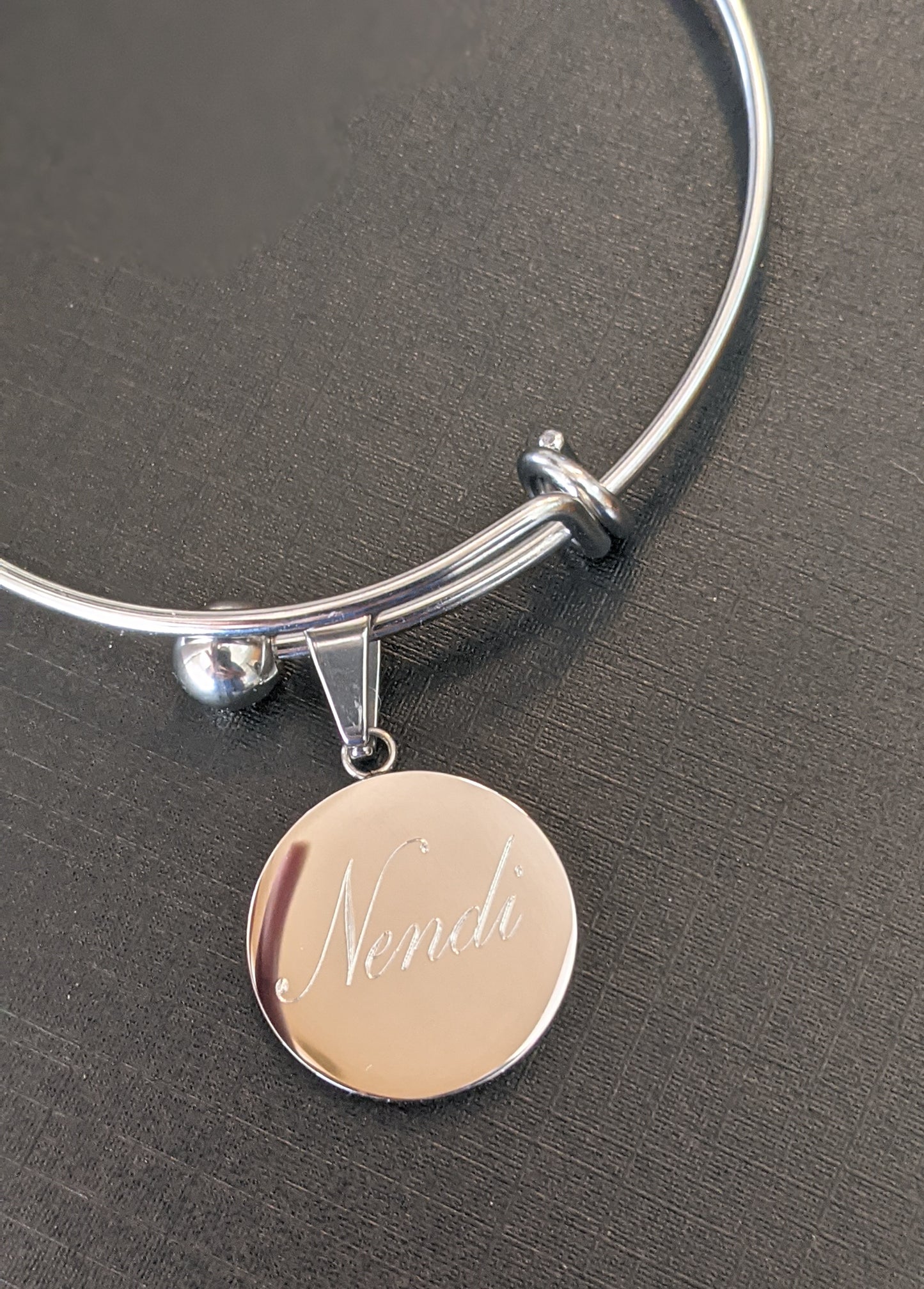 Name bangle bracelet *engraving included*
