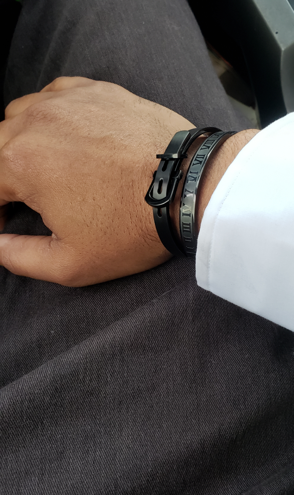 The Buckle Set (Includes both bracelets )