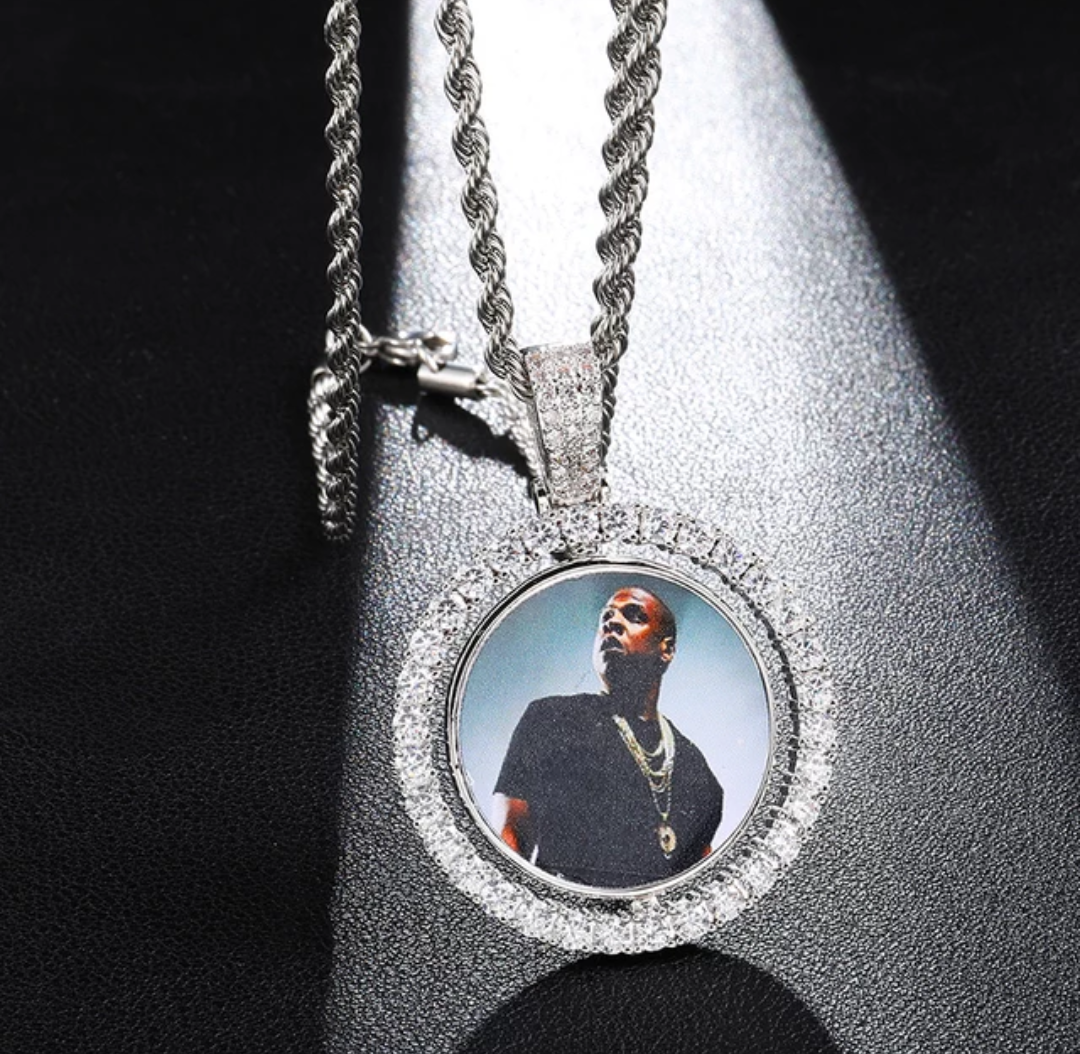 Love On Both Sides (rotating picture pendant)