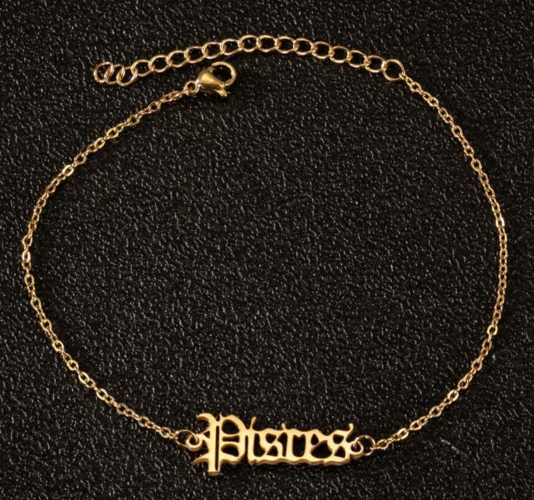Sign, Sealed, Delivered (Anklet)