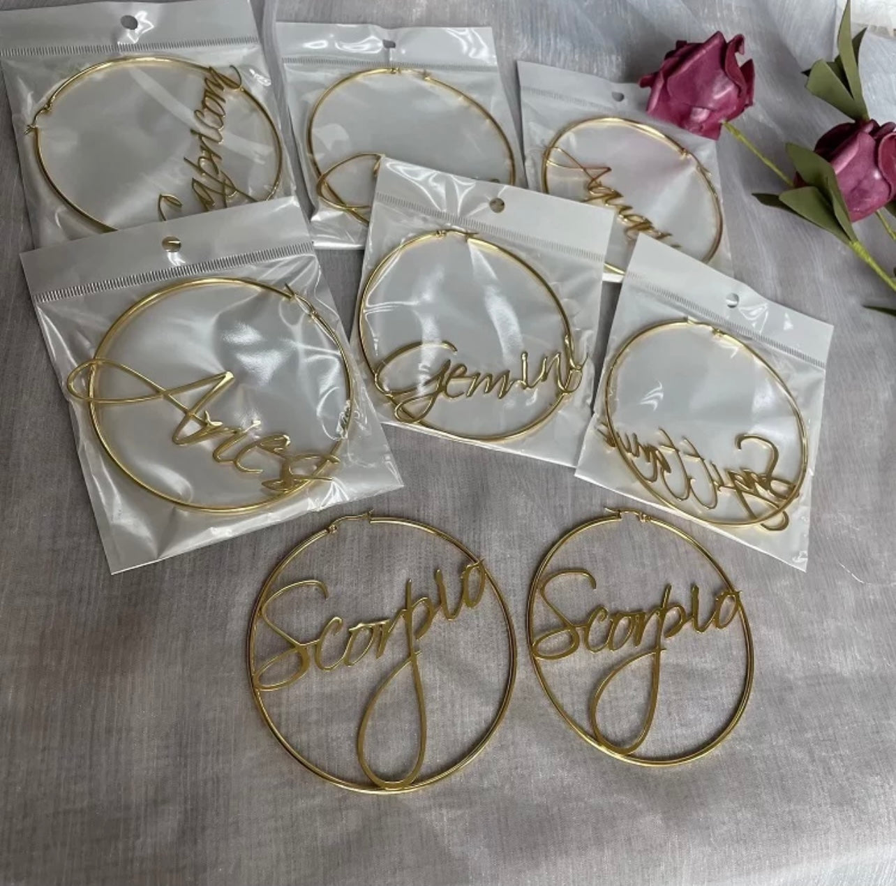Zodiac Hoops