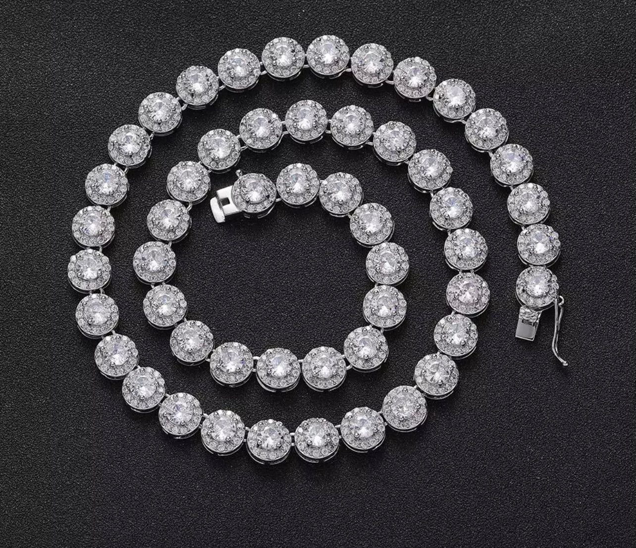 Just My Type Tennis Necklace