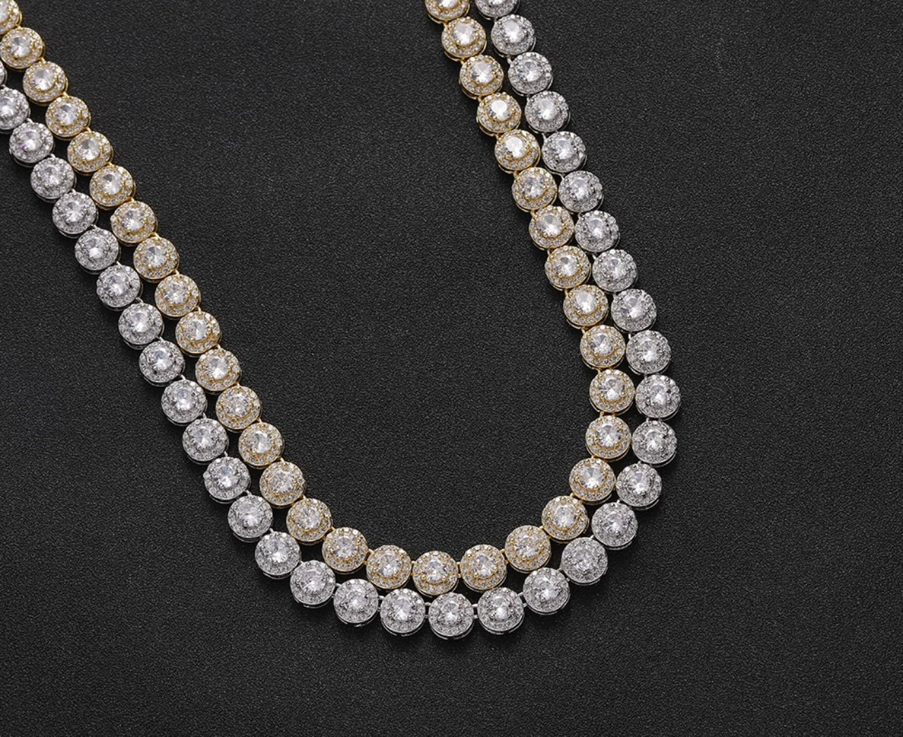 Just My Type Tennis Necklace
