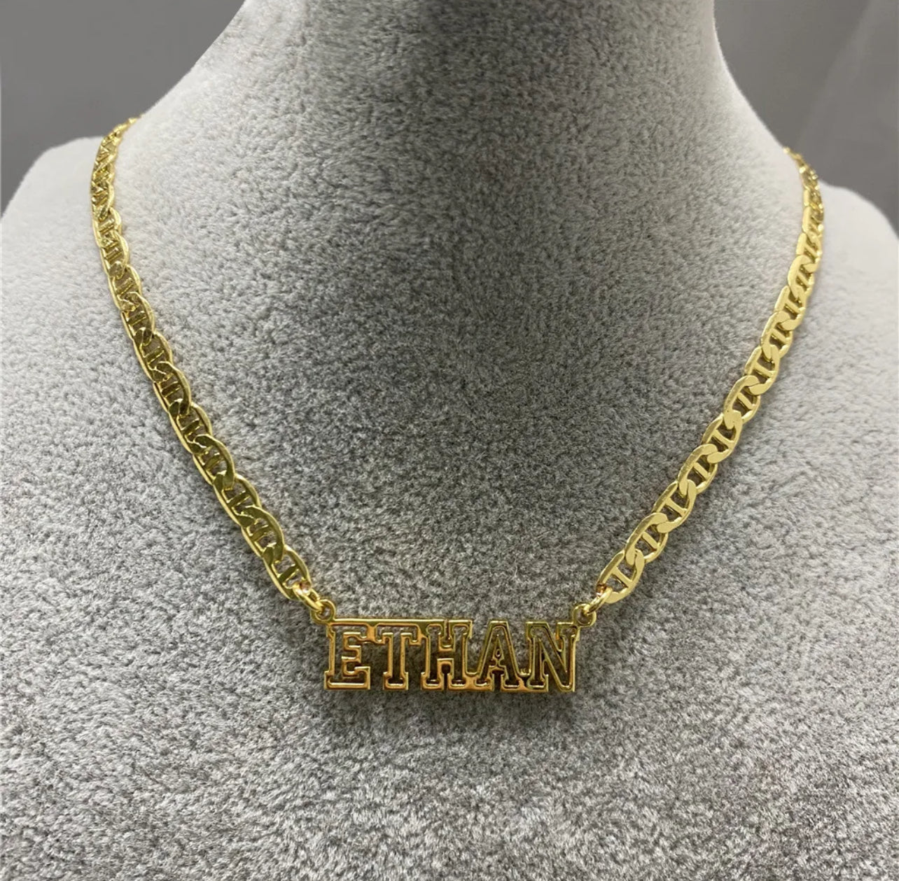 Hallow Name Necklace